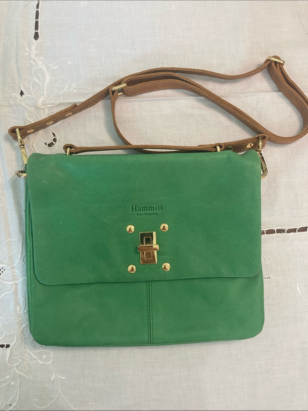 Hammitt Emerald green purse